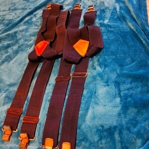 Suspenders Navy Blue